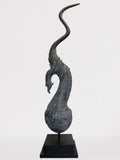 Wood Thai Chofa Sculpture on stand 66"