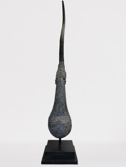 Wood Thai Chofa Sculpture on stand 66"