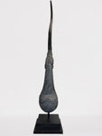Wood Thai Chofa Sculpture on stand 66"