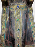 Wood Standing Thai Buddha Statue 82"