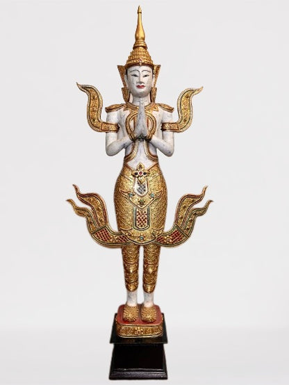 Wood Standing Teppanom Angel 77"