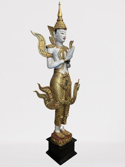 Wood Standing Teppanom Angel 77"