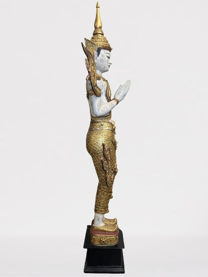 Wood Standing Teppanom Angel 77"