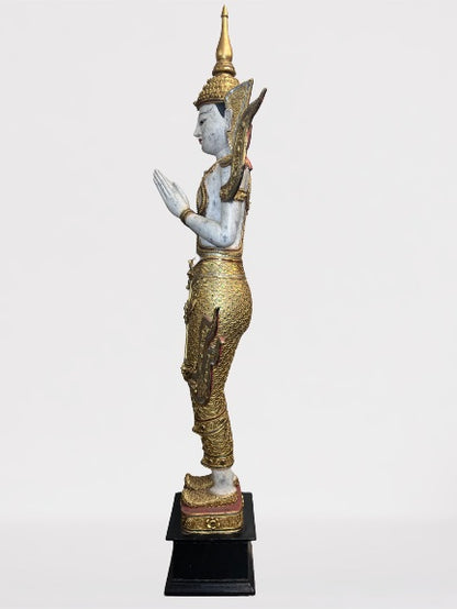Wood Standing Teppanom Angel 77"