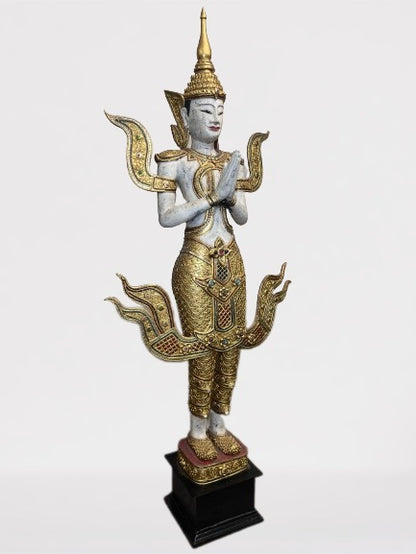 Wood Standing Teppanom Angel 77"