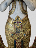 Wood Standing Teppanom Angel 77"