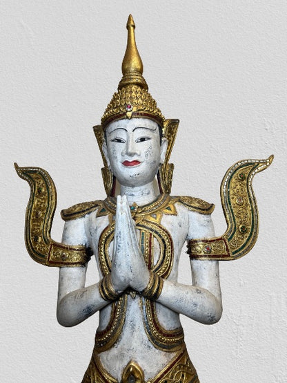 Wood Standing Teppanom Angel 77"