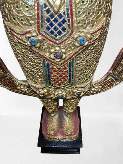 Wood Standing Teppanom Angel 77"