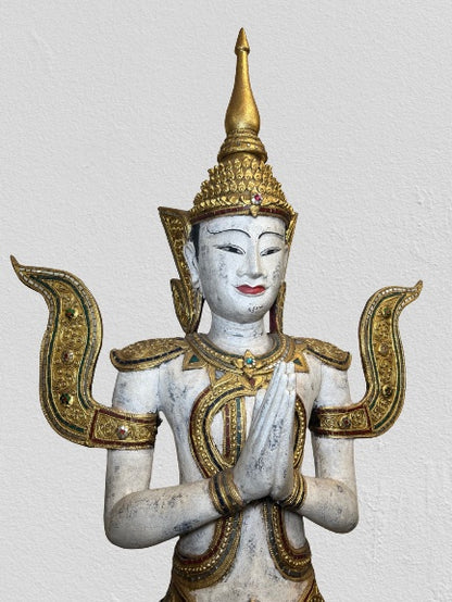 Wood Standing Teppanom Angel 77"