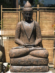 Large Stone Meditation Buddha Statue 61"