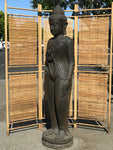 Stone Standing Vitarka Buddha Statue 60"