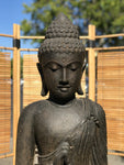 Stone Standing Vitarka Buddha Statue 60"