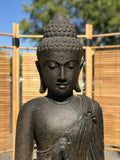 Stone Standing Vitarka Buddha Statue 60"