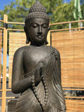 Stone Standing Vitarka Buddha Statue 60"