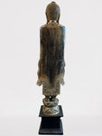 Wood Standing Abhaya Buddha Statue 48"