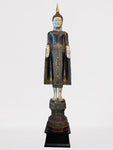 Wood Standing Wish Granting Buddha 81"