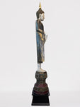 Wood Standing Wish Granting Buddha 81"