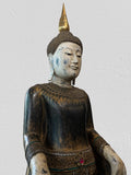 Wood Standing Wish Granting Buddha 81"