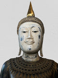 Wood Standing Wish Granting Buddha 81"