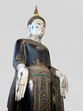 Wood Standing Wish Granting Buddha 81"