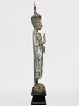 Wood Standing Royal Buddha Statue 65.5"