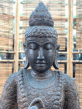 Stone Teaching Buddha Garden Sculpture 43"