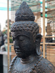 Stone Teaching Buddha Garden Sculpture 43"