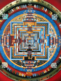 Kalachakra Mandala Thangka Painting - Routes Gallery