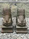Foo Dog Lion Guardian Statue Pair 10" - Routes Gallery