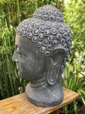 Buddha Head Garden Statue 28" - Routes Gallery