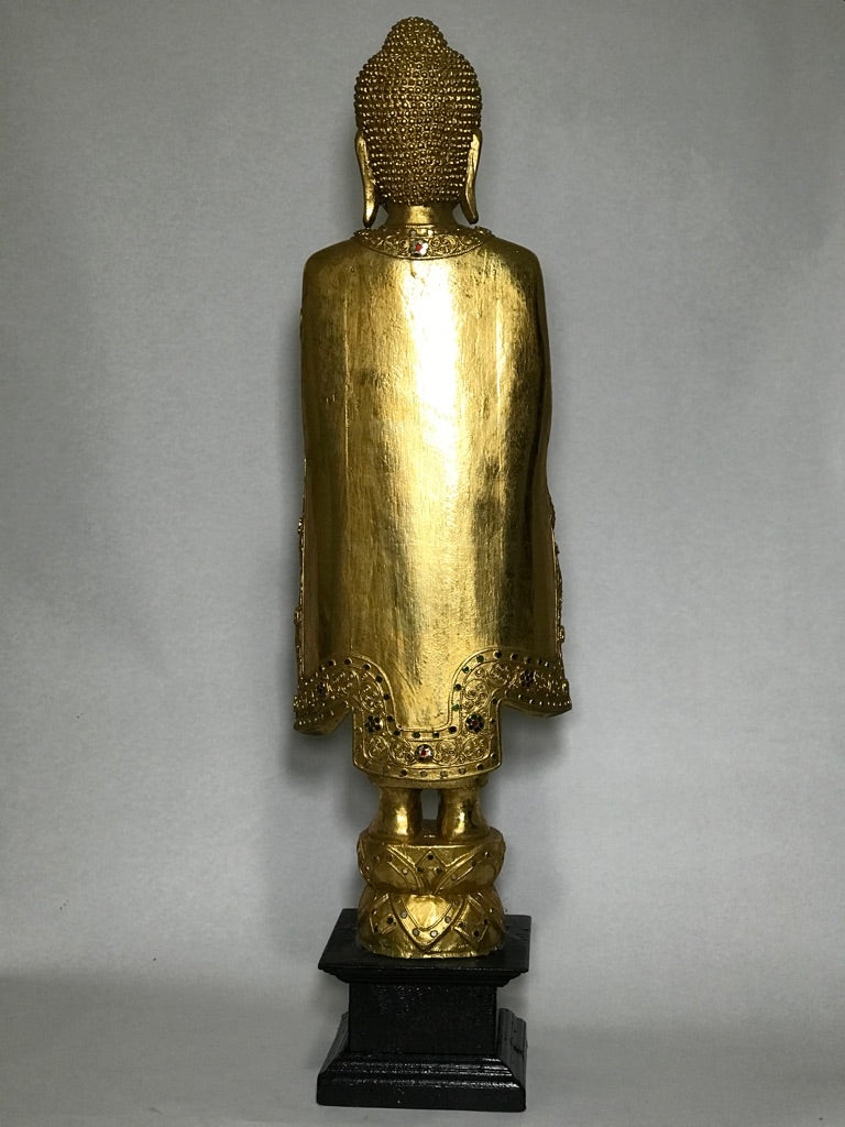 Abhaya and Varada Mudra Buddha Statue 36" - Routes Gallery