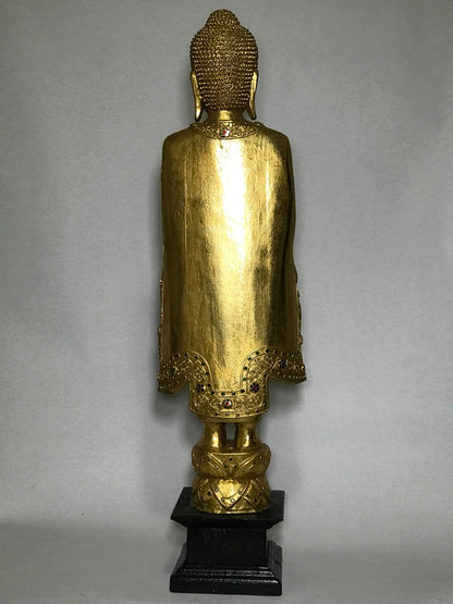 Abhaya and Varada Mudra Buddha Statue 36" - Routes Gallery