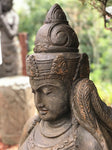Stone Dewi Sri / Shri Devi Garden Statue 40" - Routes Gallery