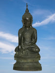 Shan Earth Touching Buddha 23" - Routes Gallery