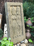 Stone Rama Sita Wall Relief Panel 37.5" - Routes Gallery