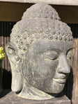 Buddha Head Garden Statue 24" - Routes Gallery