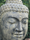 Large Stone Garden Buddha Head 50" - Routes Gallery