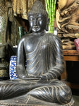 Stone Dyhana Meditation Buddha Statue 36" - Routes Gallery