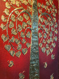 Bodhi Tree Lanna Thai Painting - Routes Gallery