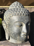 Buddha Head Garden Statue 22" - Routes Gallery