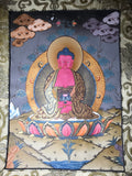 Amitābha Buddha Thangka Painting - Routes Gallery