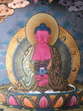 Amitābha Buddha Thangka Painting - Routes Gallery