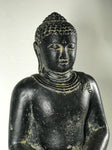 Stone Meditating Garden Buddha 12" - Routes Gallery