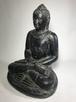 Stone Meditating Garden Buddha 12" - Routes Gallery