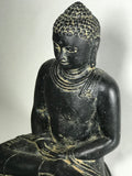 Stone Meditating Garden Buddha 12" - Routes Gallery