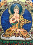 Vairochana Buddha Embossed Painting - Routes Gallery