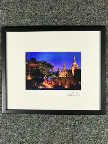 Meditation Monks Framed Art Photo - Routes Gallery