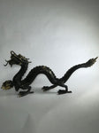 Brass Dragon Statue 24" - Routes Gallery