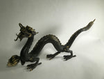 Brass Dragon Statue 24" - Routes Gallery