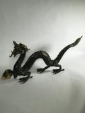 Brass Dragon Statue 24" - Routes Gallery